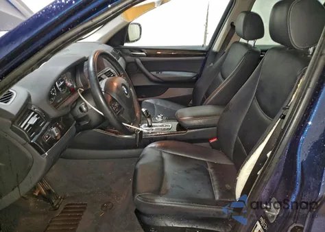 2014 BMW X3 xDrive28I из США, поврежденный, VIN 5UXWX9C58E0D43472